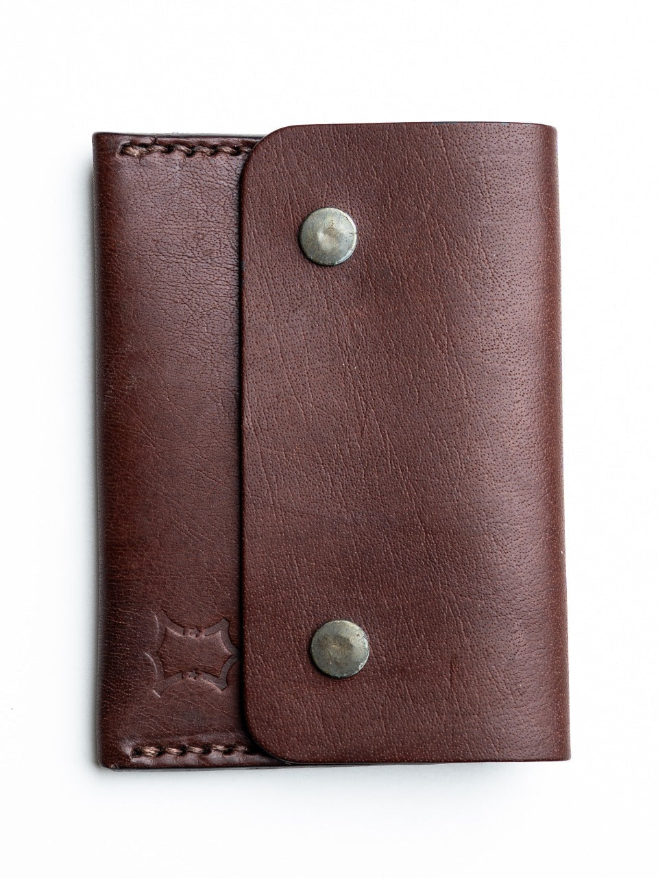 The Indie Flap Wallet - Premium Leather Wallet with Snap Flap Closure