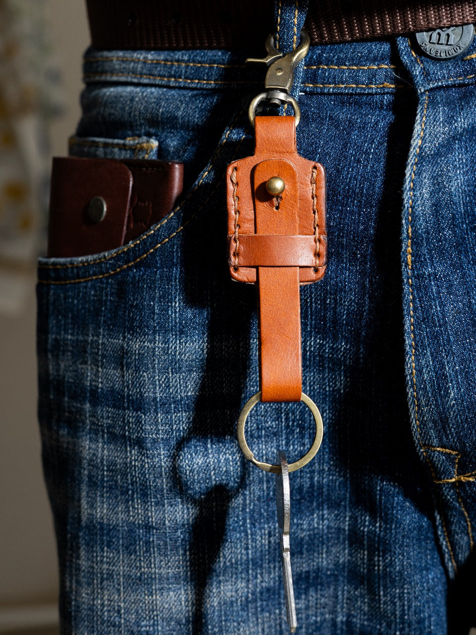 The Keeper Premium Leather Key Holder