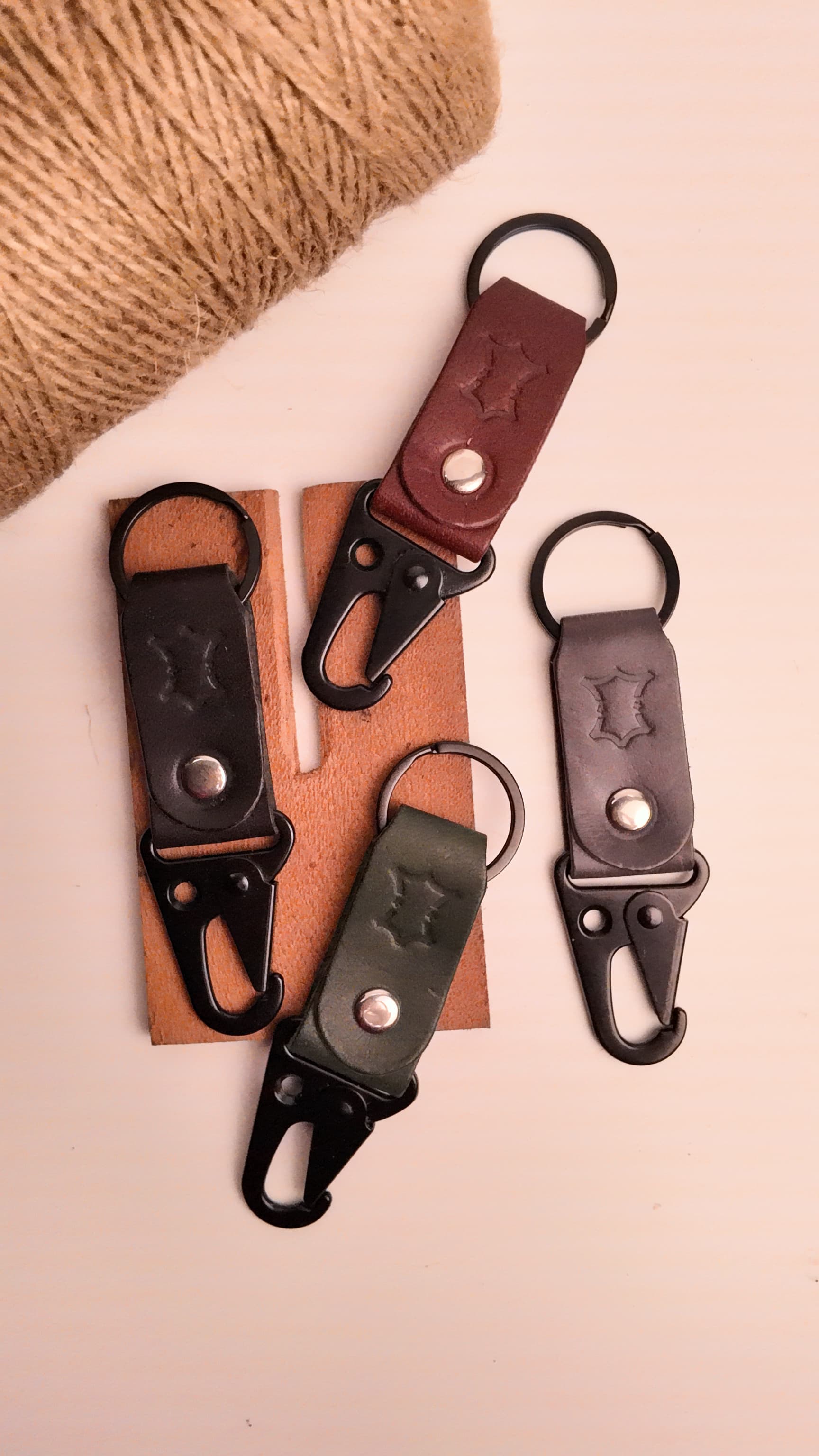Nomad Hook Premium Leather Keychain