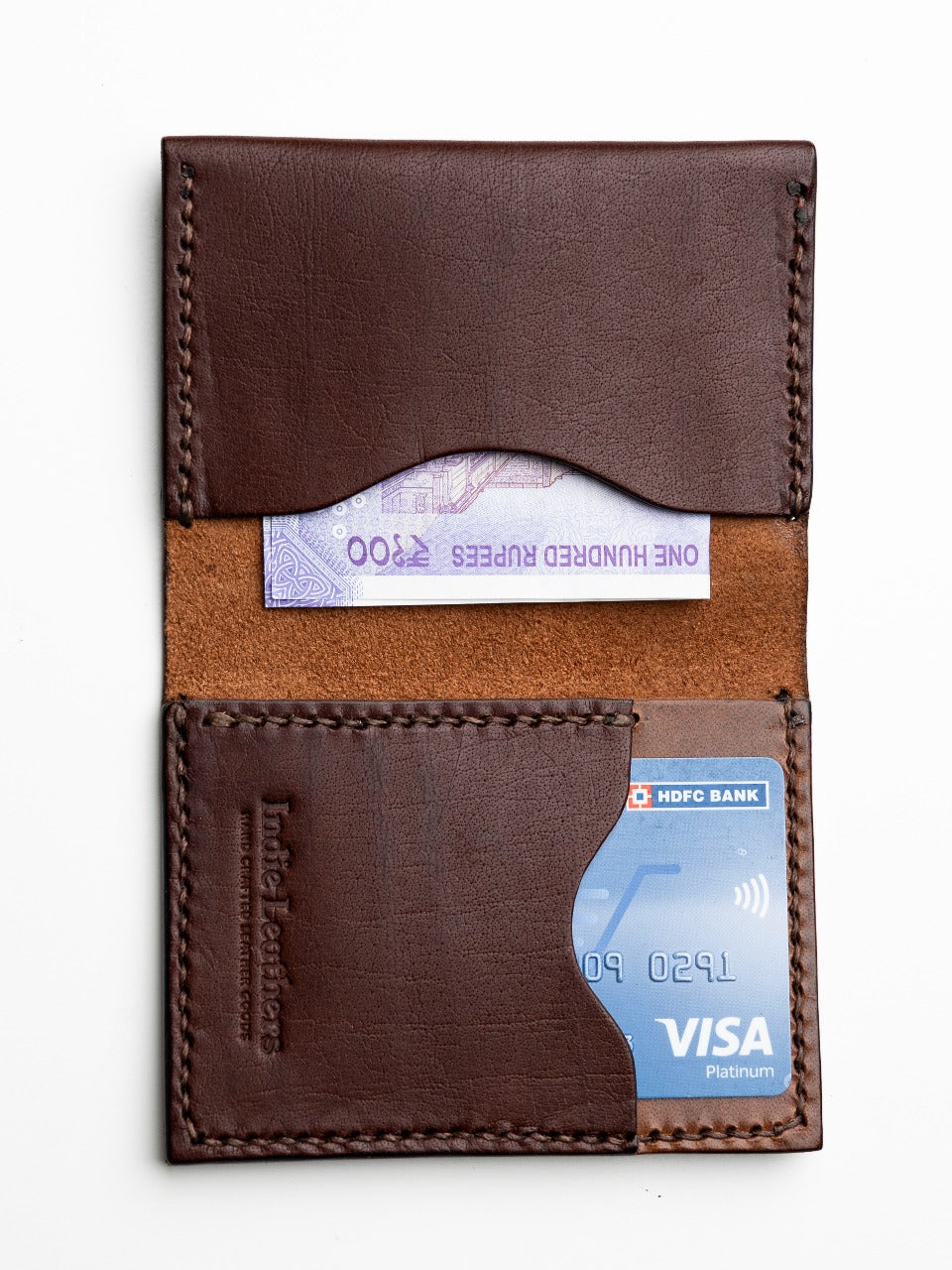 The Classic Indie - Premium Hand-Stitched Bifold Wallet
