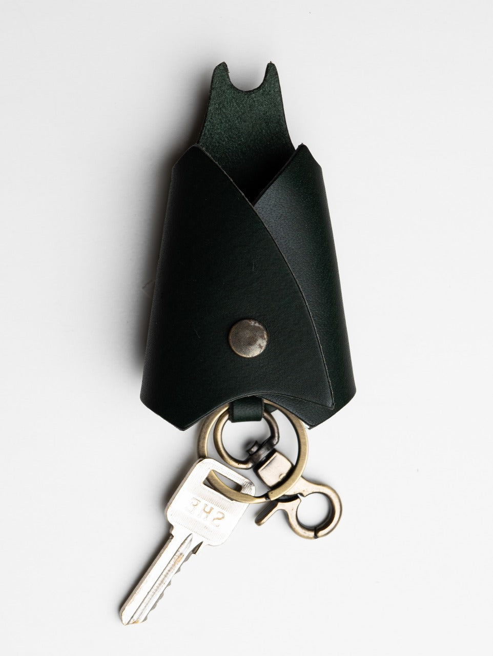 The Bat Key Wrap - Handcrafted Leather Key Organizer