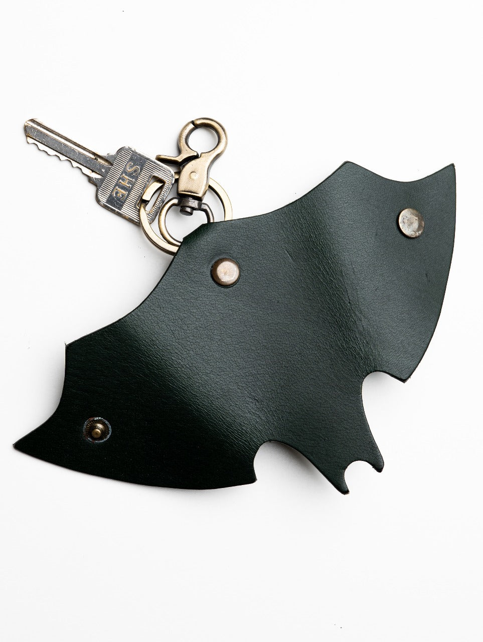 The Bat Key Wrap - Handcrafted Leather Key Organizer