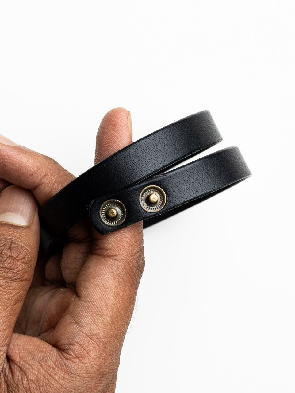 The Band Dual Cuff Premium Leather Bracelet