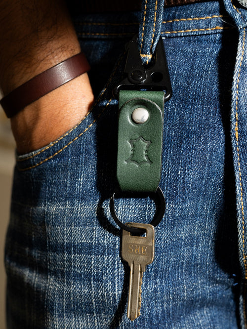 Nomad Hook Premium Leather Keychain