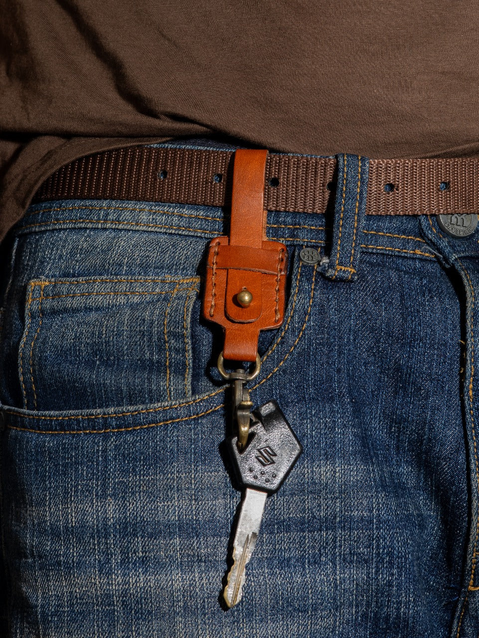 The Keeper Premium Leather Key Holder